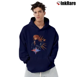 Men’s 90s Reba Mcentire Music Lover Pullover Hoodie in navy | Cozy, Durable, Modern Fit
