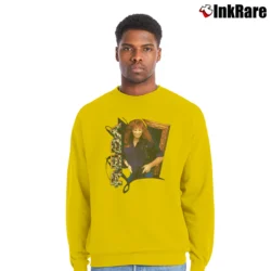 Men’s 90s Reba Mcentire World Tour Promo Crewneck Sweatshirt in yellow | Cozy Fabric, Clean Style