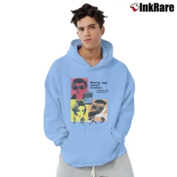 Men’s 90s Redken Shades EQ Promo Pullover Hoodie in light blue | Cozy, Durable, Modern Fit