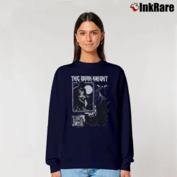 Women’s 90s Retro Batman Fan Art Graphic Relaxed Sweatshirt in navy | Soft, Laid-Back Vibe