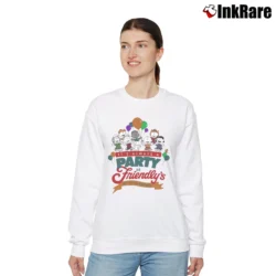 Women’s 90s Snoopy Peanuts It's Always A Party At Friendlys Relaxed Sweatshirt in white | Soft, Laid-Back Vibe