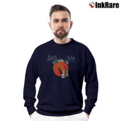 Men’s 90s Space Jam Looney Tunes Youth Crewneck Sweatshirt in navy | Cozy Fabric, Clean Style