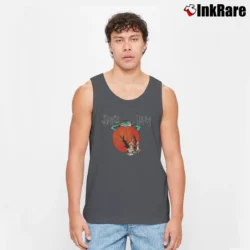 Men’s 90s Space Jam Looney Tunes Youth Tank Top in charcoal | Breathable, Active-Friendly Design