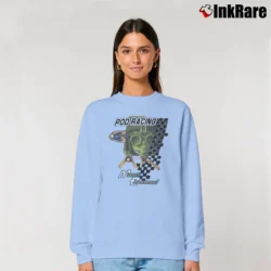 Women’s 90s Star Wars Anakin Skywalker Pod Racing Mighty Blasters Relaxed Sweatshirt in light blue | Soft, Laid-Back Vibe