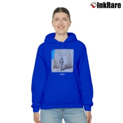 Women’s 90s Star Wars Dont Look Back Phantom Menace Luke Skywalker Cozy Hoodie in royal blue | Warm, Structured, Stylish