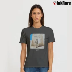 Women’s 90s Star Wars Dont Look Back Phantom Menace Luke Skywalker Signature T-Shirt in charcoal | Soft, Flattering Fit