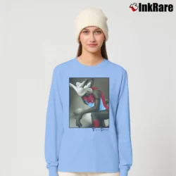Women’s 90s Sydney Swans Looney Tunes Daffy Duck Long-Sleeve Top in light blue | Sleek, Versatile, All-Season