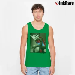 Men’s 90s Sydney Swans Looney Tunes Daffy Duck Tank Top in irish green | Breathable, Active-Friendly Design