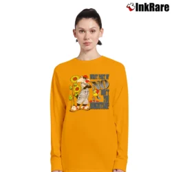 Women’s 90s Sylvester Tweety Looney Tunes Cartoon Long-Sleeve Top in orange | Sleek, Versatile, All-Season
