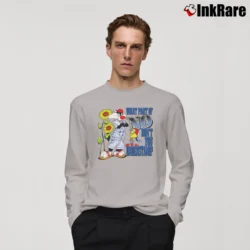Men’s 90s Sylvester Tweety Looney Tunes Cartoon Long-Sleeve Shirt in sport grey | Sleek, Lightweight, Year-Round Wear