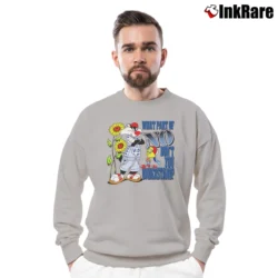Men’s 90s Sylvester Tweety Looney Tunes Cartoon Crewneck Sweatshirt in sport grey | Cozy Fabric, Clean Style