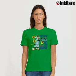 Women’s 90s Sylvester Tweety Looney Tunes Cartoon Signature T-Shirt in irish green | Soft, Flattering Fit