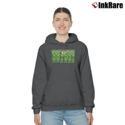 Women’s 90s Tasmanian Devil Alien UFO Looney Tunes Cozy Hoodie in charcoal | Warm, Structured, Stylish