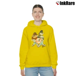 Women’s 90s Taz Bugs Bunny New York Yankees MLB Looney Tunes Cozy Hoodie in yellow | Warm, Structured, Stylish