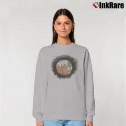 Women’s 90s The Far Side Bears Hunting Relaxed Sweatshirt in sport grey | Soft, Laid-Back Vibe