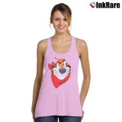 Women’s 90s Tony The Tiger Frosted Flakes Tank Top in light pink | Lightweight, Movement-Friendly