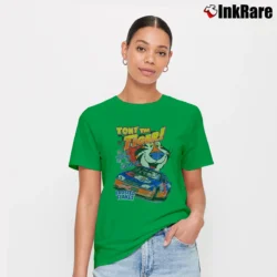Women’s 90s Tony The Tiger Terry Labonte NASCAR Signature T-Shirt in irish green | Soft, Flattering Fit
