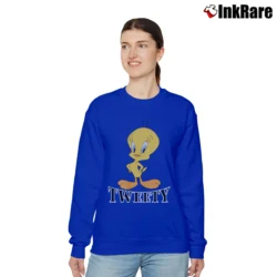 Women’s 90s Tweety Bird Looney Tunes Relaxed Sweatshirt in royal blue | Soft, Laid-Back Vibe