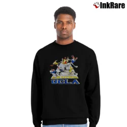 Men’s 90s UCLA Bruins Looney Tunes Crewneck Sweatshirt in black | Cozy Fabric, Clean Style