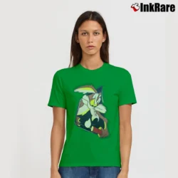 Women’s 90s Wile E Coyote Looney Tunes Signature T-Shirt in irish green | Soft, Flattering Fit