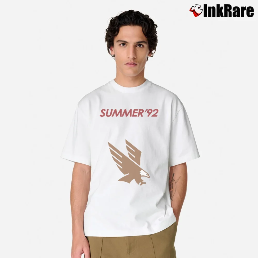 Men’s 90s Winston Tobacco Summer 92 Pocket Winston Cigarettes Classic T-Shirt in white | Soft, Breathable Everyday Wear