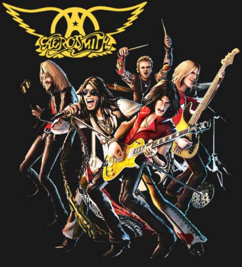 Aerosmith Graphic T Shirts