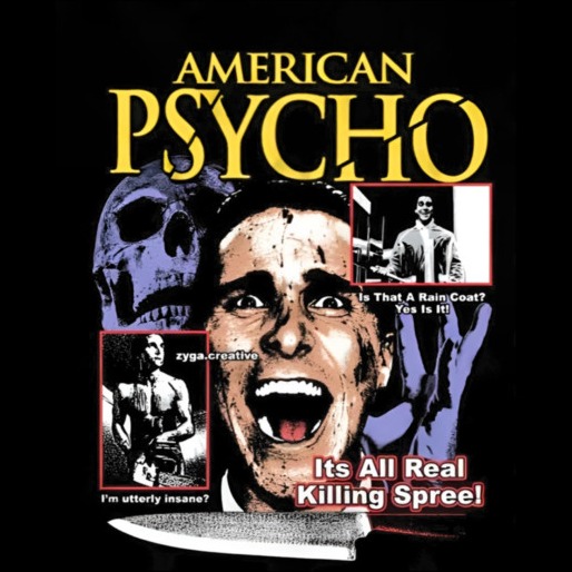 American Psycho Graphic T Shirts