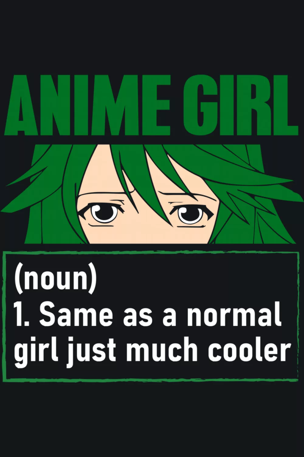 anime girl definition inspired shirt idea with a cozy pajama vibe and playful character peek for relaxed fandom days