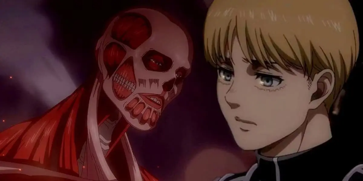 Armin becomes the Colossal Titan