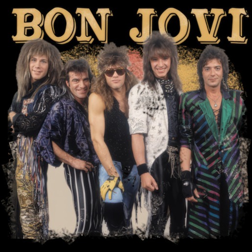 Bon Jovi Graphic T Shirts