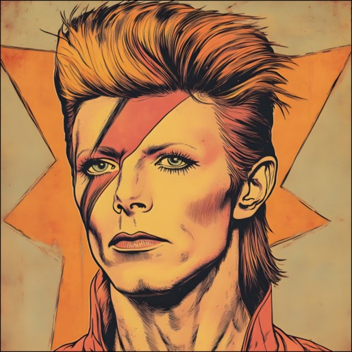 David Bowie Graphic T Shirts