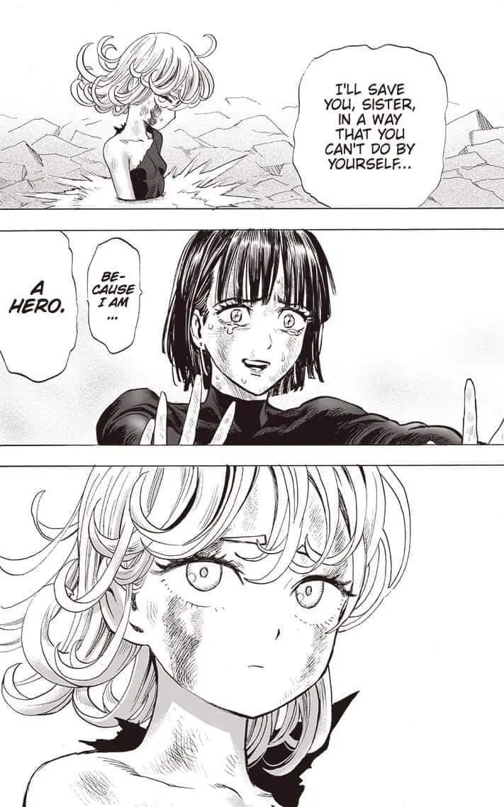 Fubuki promises to save her injured sister