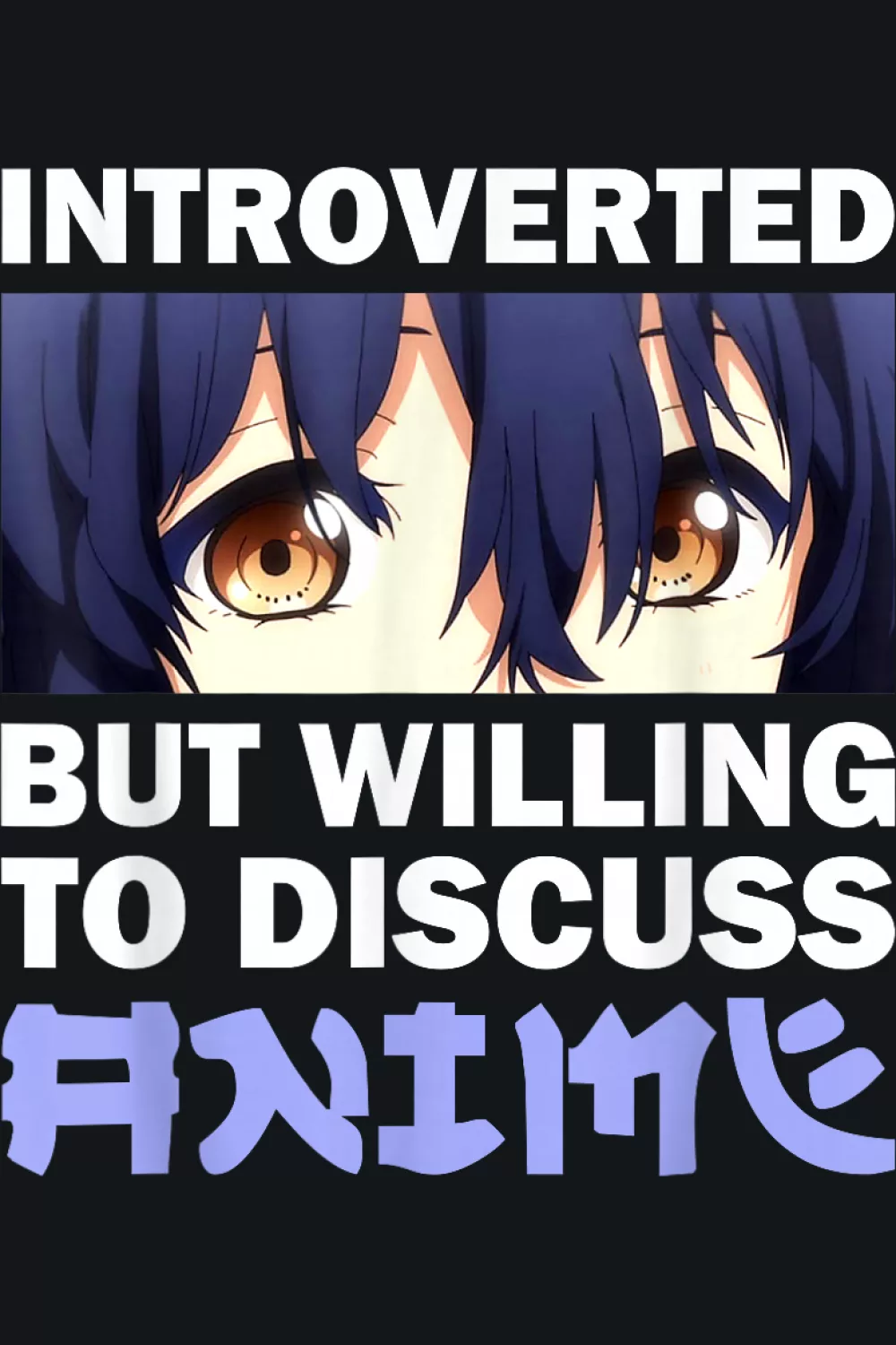 simple anime and manga themed text with a clean, modern layout