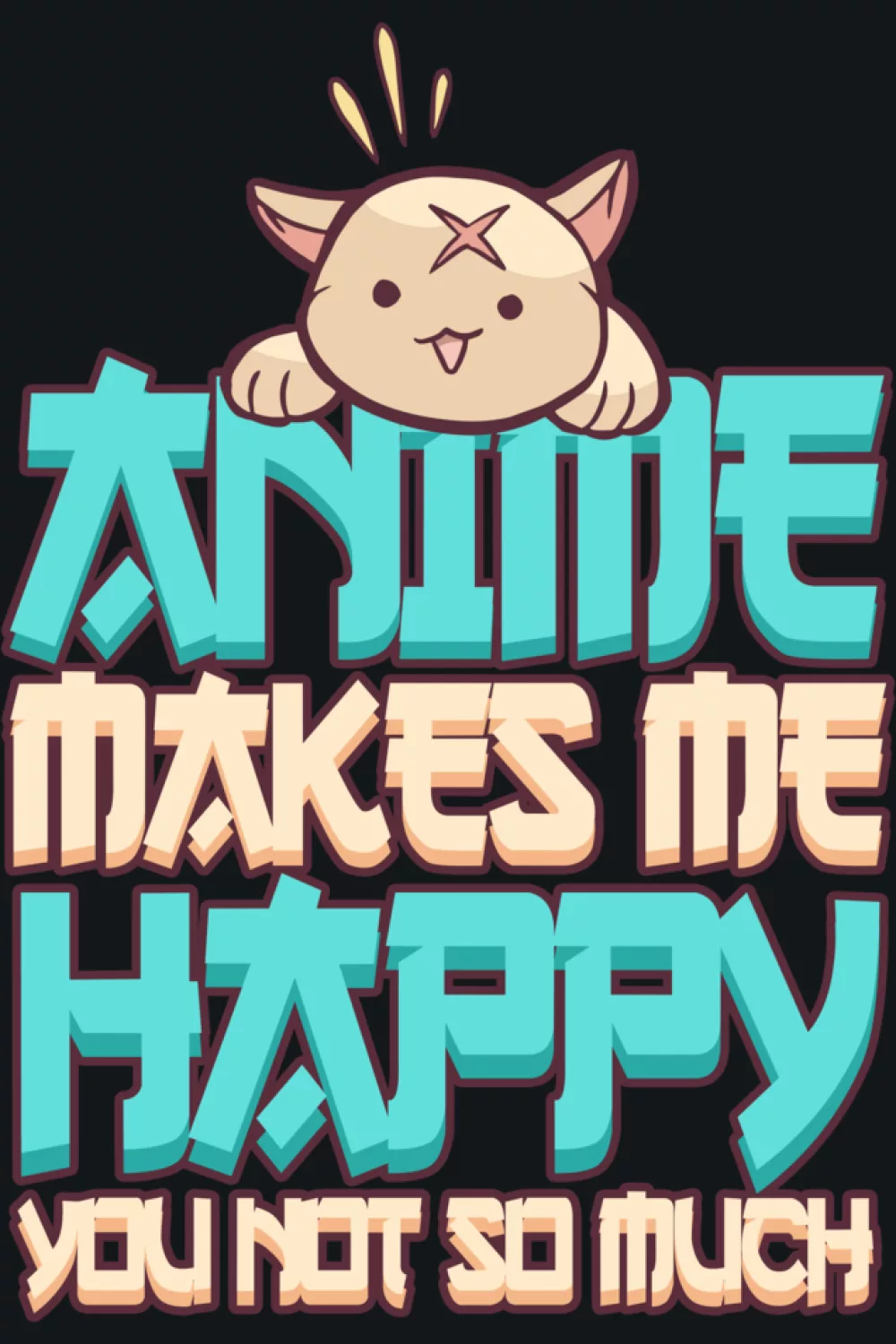Cute typography that leans into the you not so much twist with a soft look.