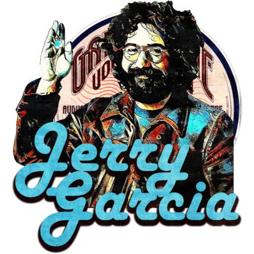 Jerry Garcia Graphic T Shirts