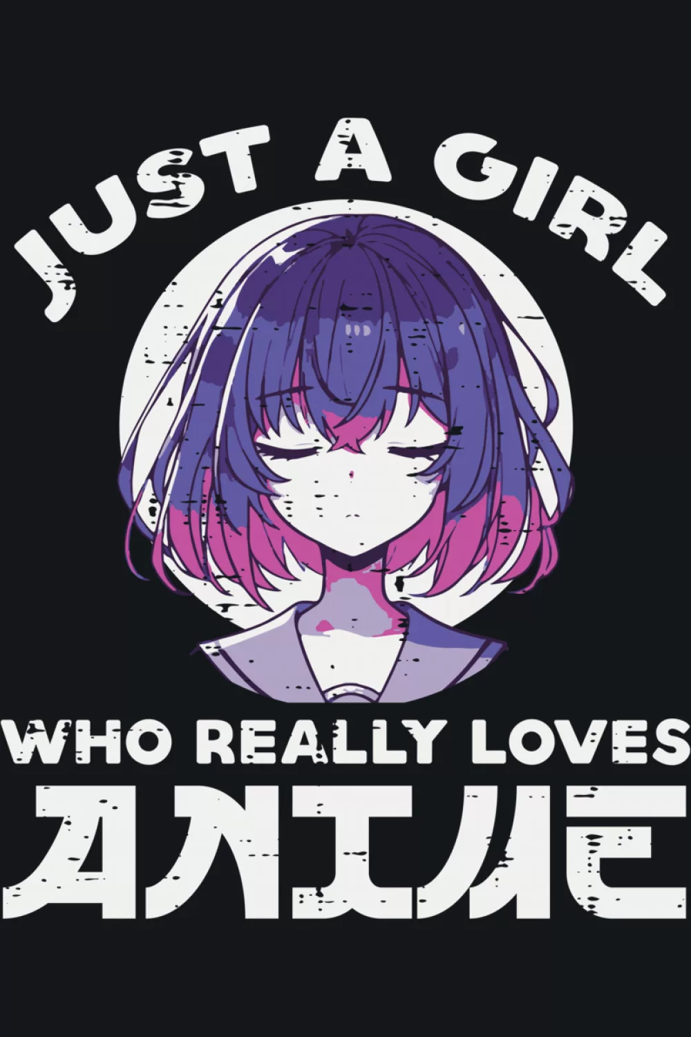 manga style face crop with bold text, minimalist black and white layout