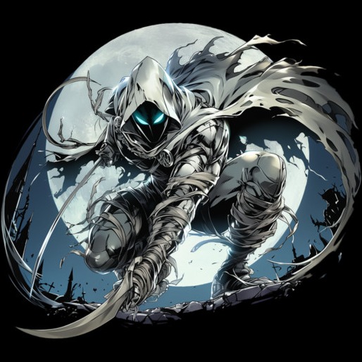 Moon Knight Graphic T Shirts