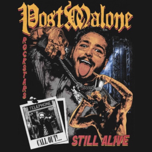 Post Malone Graphic T Shirts
