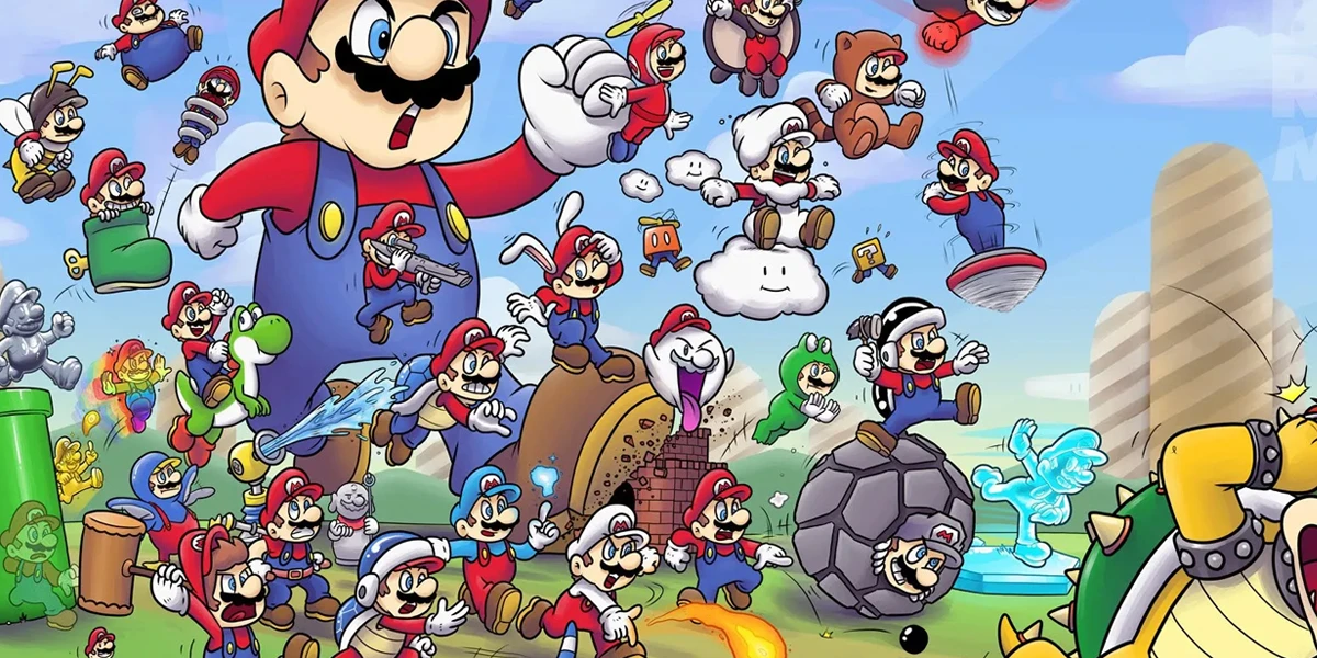 Power-Ups in Super Mario