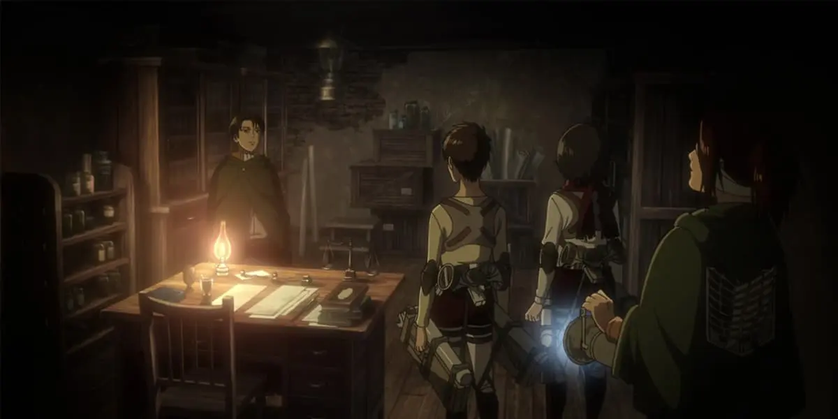 The Yeager basement - Attack on Titan