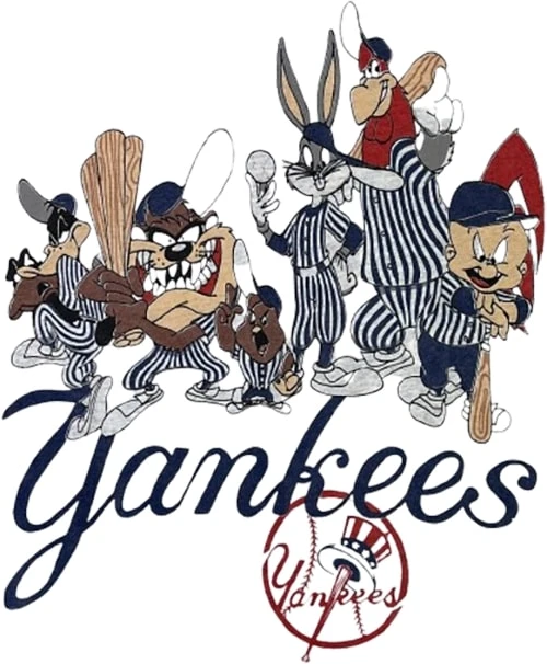 Yankees Looney Tunes Shirt Cartoon Squad Classic Vintage