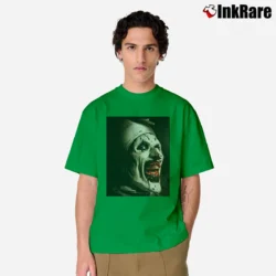 Men’s A Is For Art The Clown Classic T-Shirt in irish green | Soft, Breathable Everyday Wear