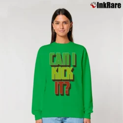 Women’s A Tribe Called Quest Can I Kick It Relaxed Sweatshirt in irish green | Soft, Laid-Back Vibe