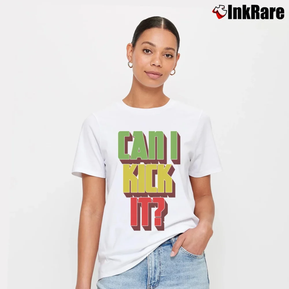 Women’s A Tribe Called Quest Can I Kick It Signature T-Shirt in white | Soft, Flattering Fit