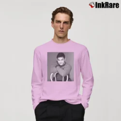 Men’s Aamir Khan Long-Sleeve Shirt in light pink | Sleek, Lightweight, Year-Round Wear