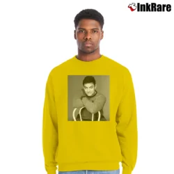 Men’s Aamir Khan Crewneck Sweatshirt in yellow | Cozy Fabric, Clean Style