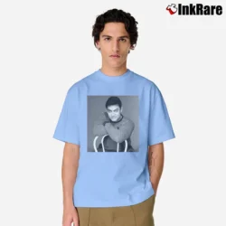 Men’s Aamir Khan Classic T-Shirt in light blue | Soft, Breathable Everyday Wear