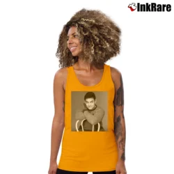 Women’s Aamir Khan Tank Top in orange | Lightweight, Movement-Friendly