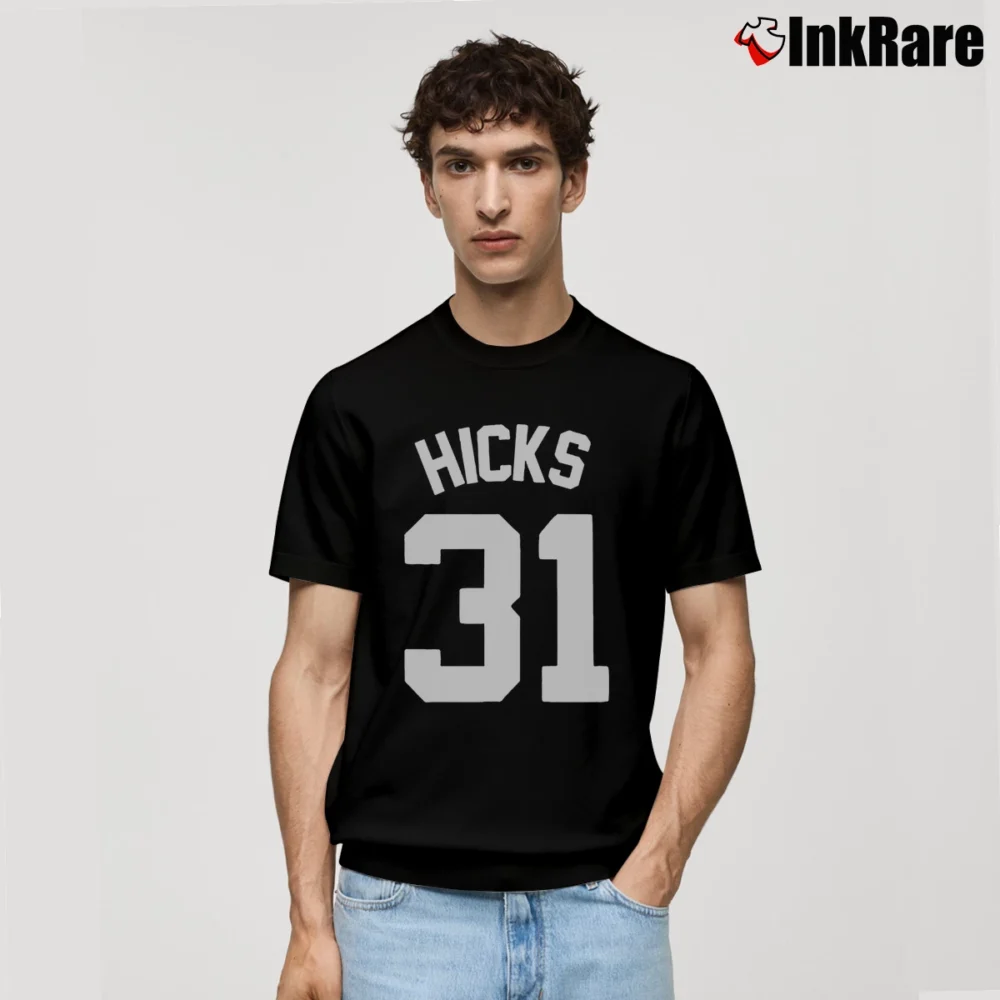 Men’s Aaron Hicks 31 Yankees Baseball Classic T-Shirt in black | Soft, Breathable Everyday Wear