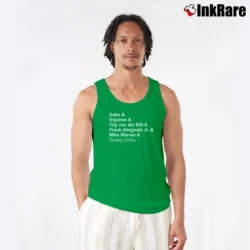 Men’s Aaron Tveit Broadway Theatre Fan Tank Top in irish green | Breathable, Active-Friendly Design